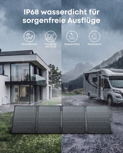 Anker SOLIX PS400 Gen. 2 Bifaziales tragbares Solarpanel