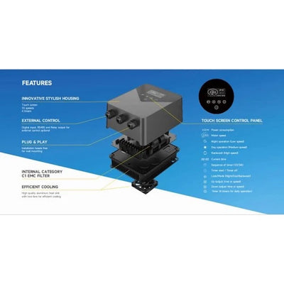 AquaSphere Vario+ II RB345 frequency converter for 1-phase pool & pond pumps
