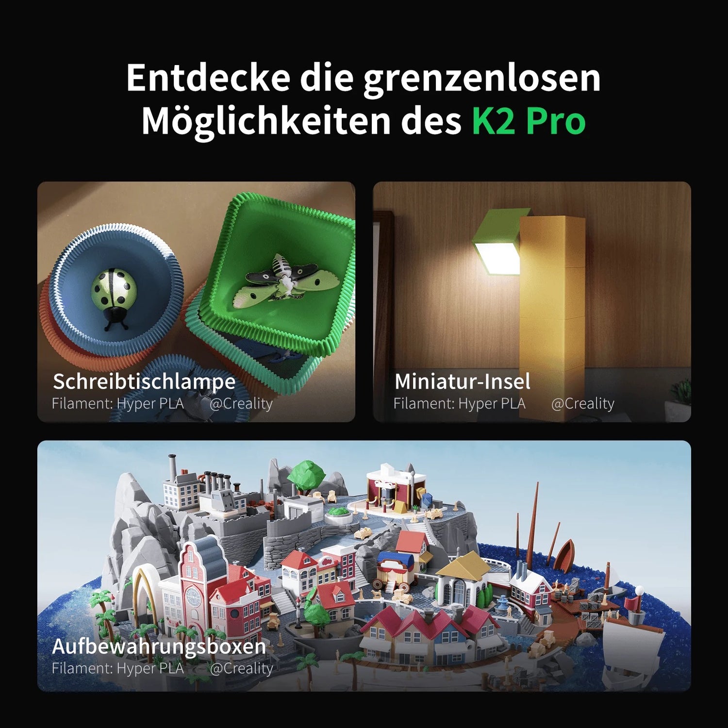 Creality K2 Pro Combo mehrfarbig B-Ware