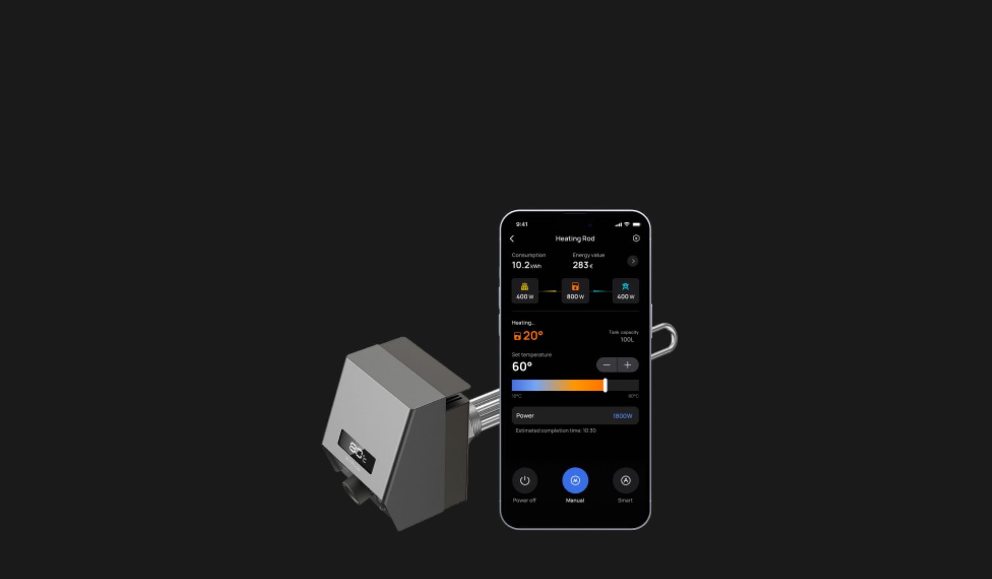 EcoFlow PowerGlow Smart Heater 3500 W | 6000W | 9000W