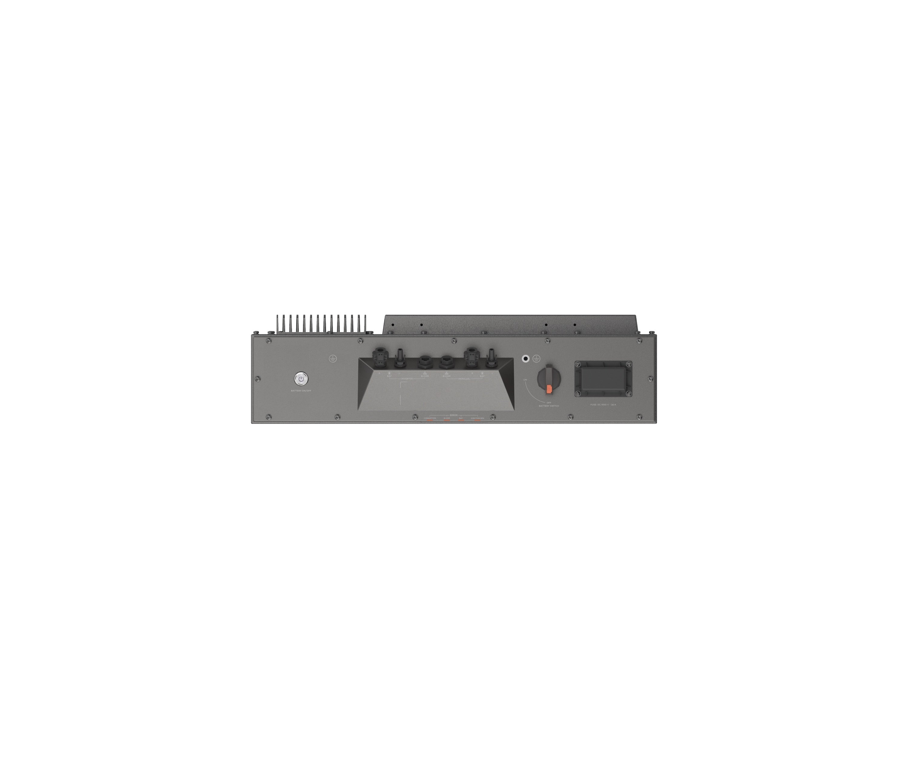 EcoFlow PowerOcean Batterie Junction Box und Batteriehalter