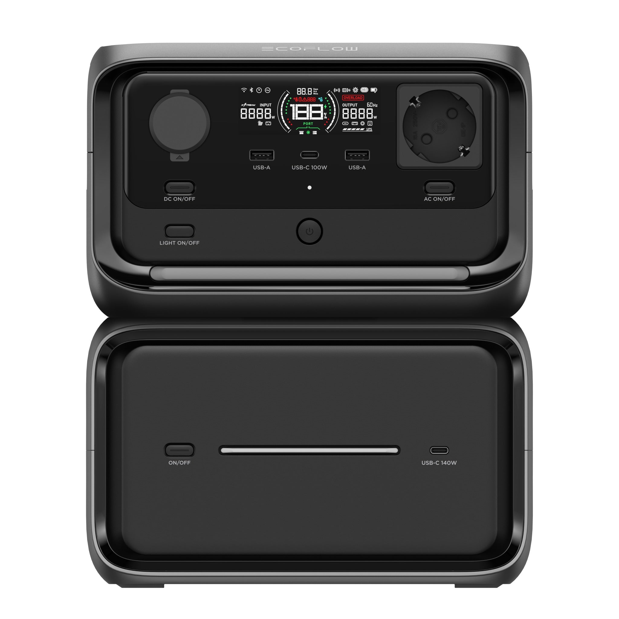ECOFLOW EUROPE S.R.O. EcoFlow River 3 Max Plus Powerstation 286 Wh + Zusatzbatterie 572 Wh – PowerStation – Bild 3