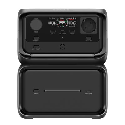 ECOFLOW EUROPE S.R.O. EcoFlow River 3 Max Plus Powerstation 286 Wh + Zusatzbatterie 572 Wh – PowerStation – Bild 3