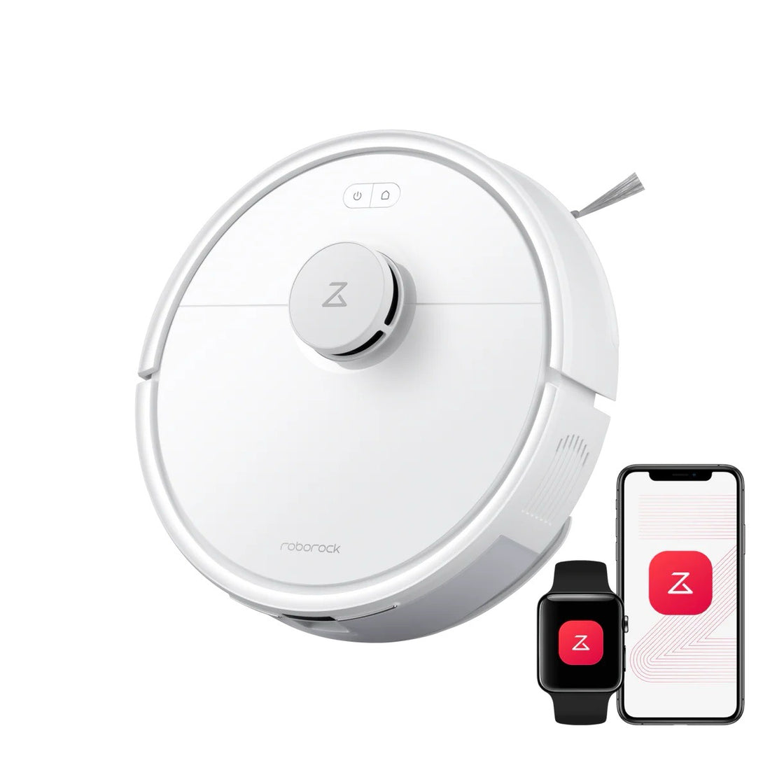 Roborock Q7 L5 Saugroboter, Dual Anti-Tangle System weiß
