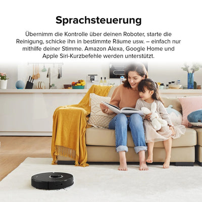 Roborock Q7 Max+ vacuum mopping robot with emptying station