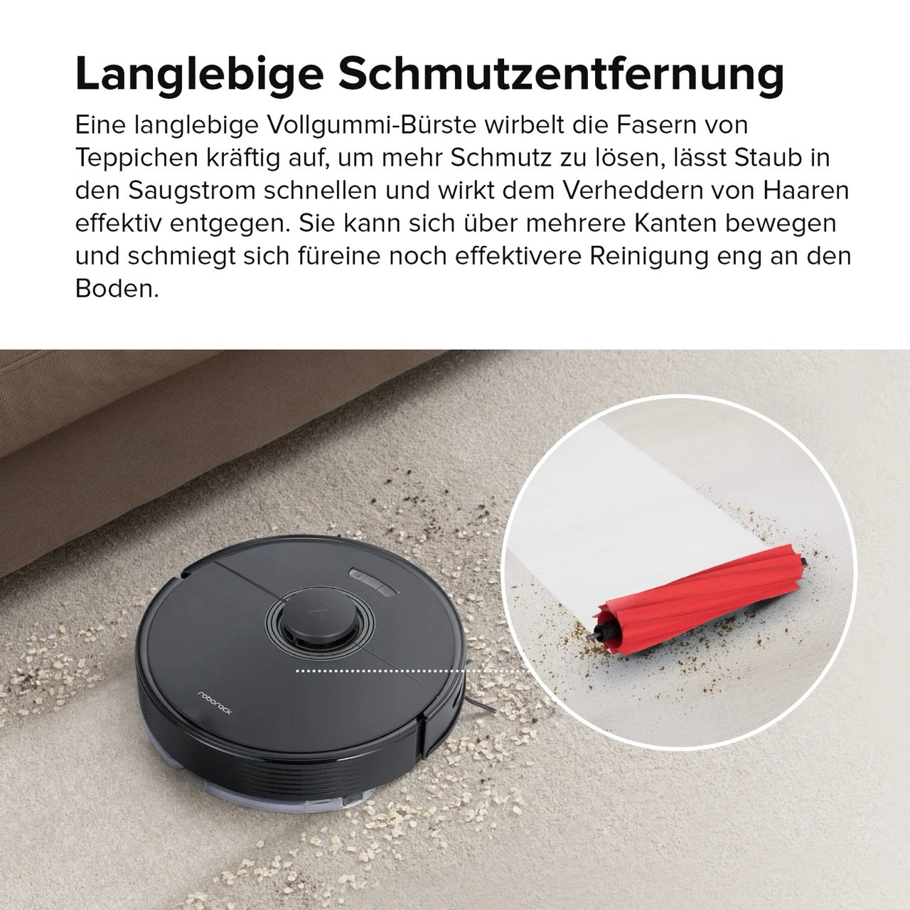 Roborock Q7 Max+ vacuum mopping robot with emptying station