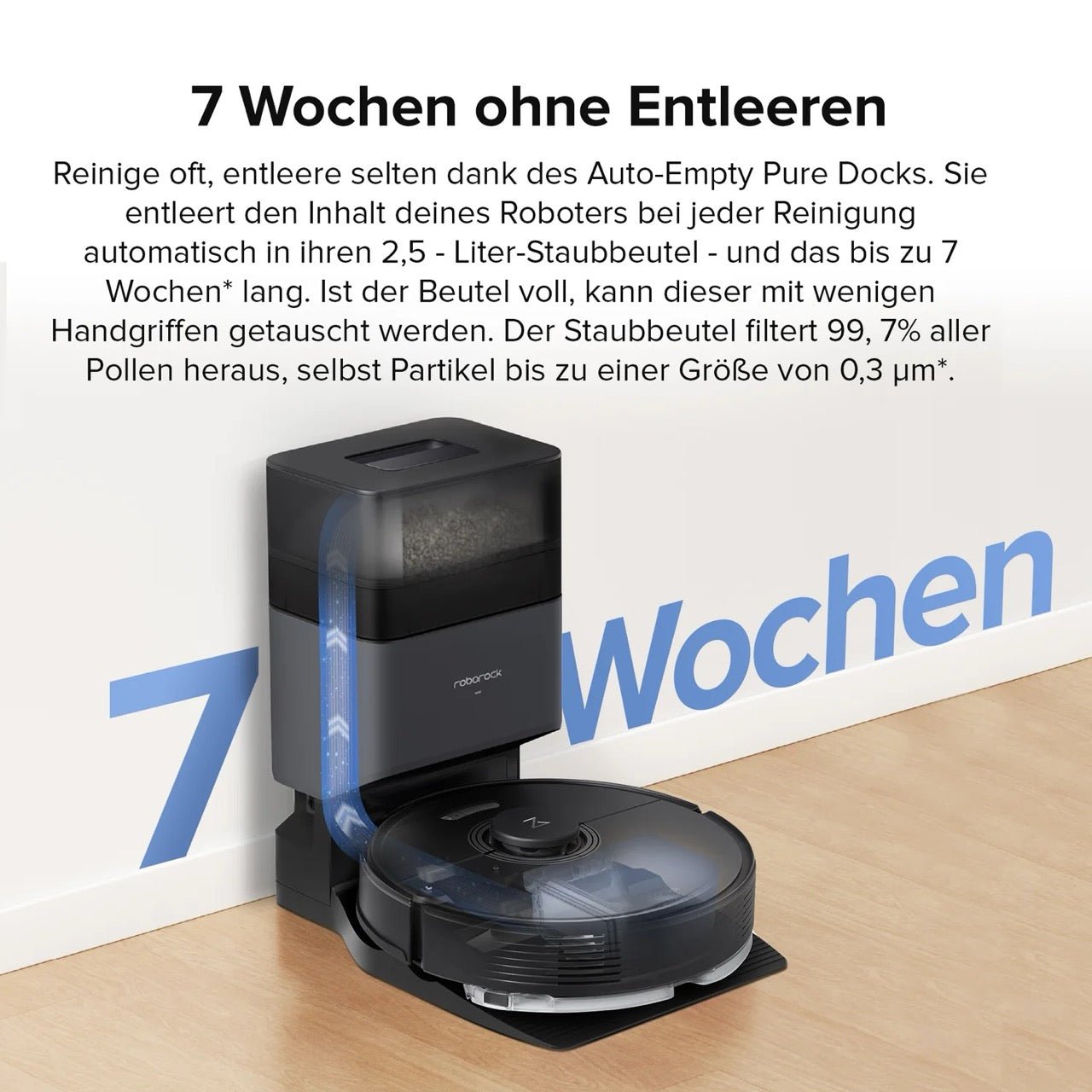 ROBOROCK Roborock Q7 Max+ Saug - Wischroboter mit Entleerungsstation – Saugroboter – Bild 18