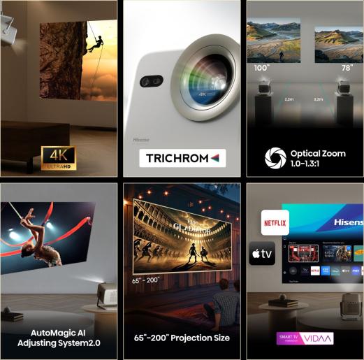 Hisense Hisense M2 Pro Smart Mini - Projektor – Laser TV – Bild 7