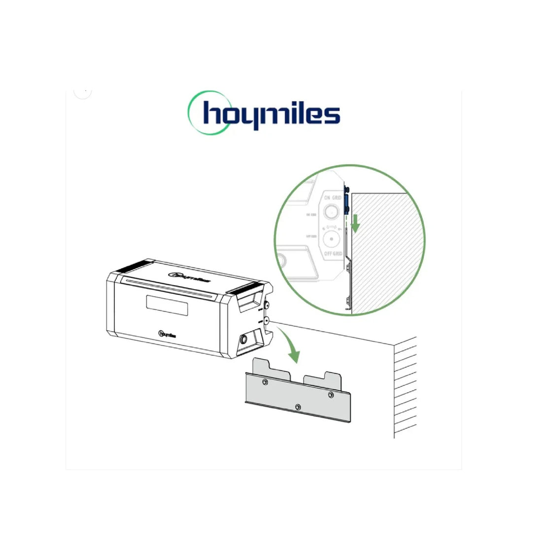 Hoymiles Wandhalterung für HiBattery HB-1920-AC