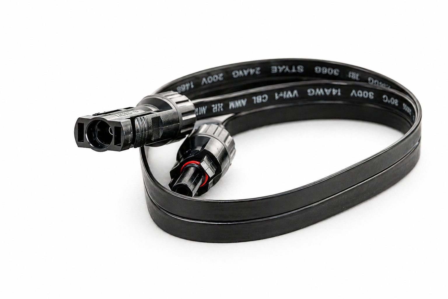 EcoFlow Superflaches MC4-Kompatibles Kabel Fensterdurchführung