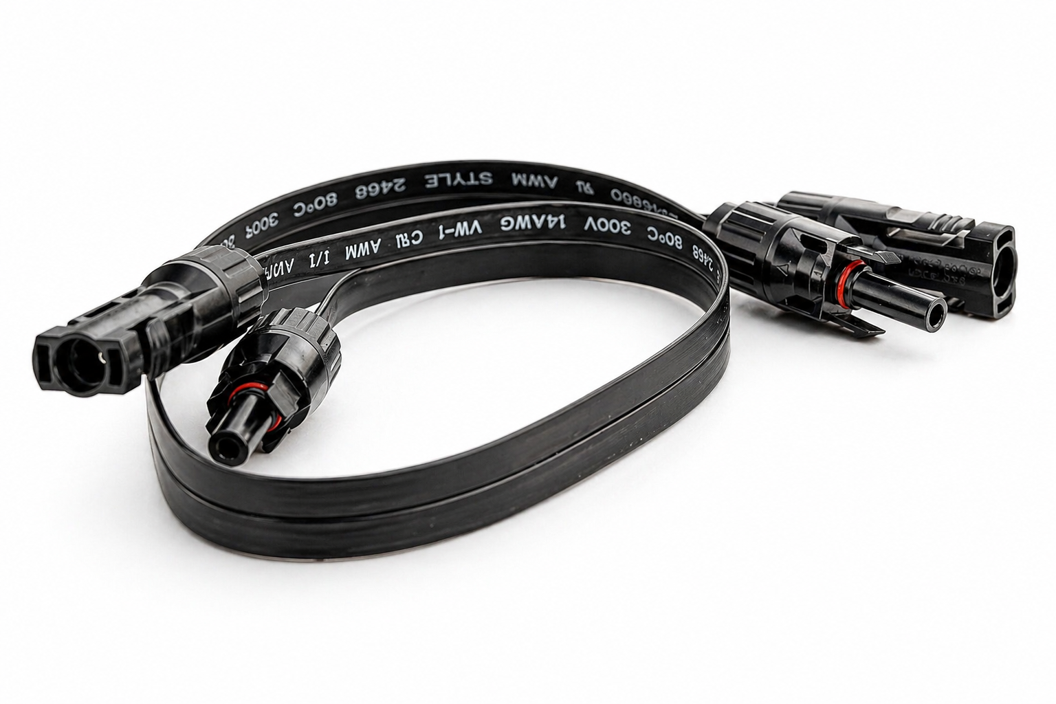 EcoFlow Superflaches MC4-Kompatibles Kabel Fensterdurchführung