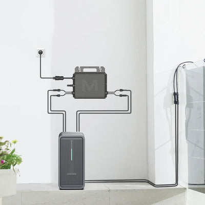 Marstek Marstek MST - MI0800 Mikrowechselrichter WiFi mit 3m AC - Anschlusskabel – Akku – Bild 2