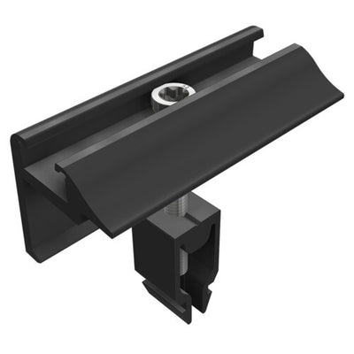 SL Rack end clamp Vario, black anodized 96112-00