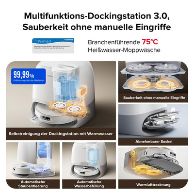 ROBOROCK Roborock Qrevo Curv Saugroboter – Saugroboter – Bild 6