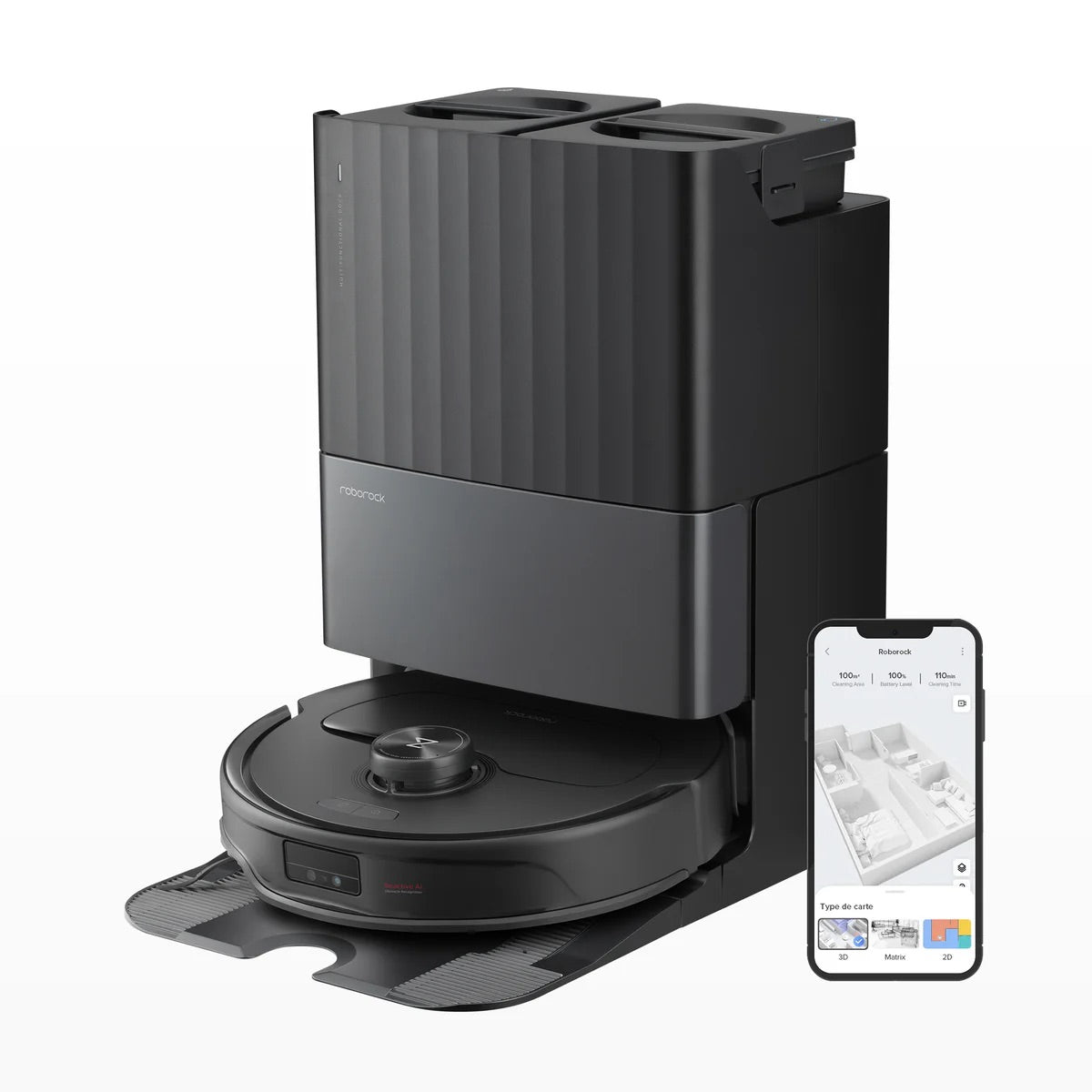 Roborock Qrevo Master vacuum robot with multifunctional docking station 3.0