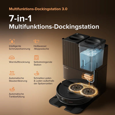 ROBOROCK Roborock Qrevo Master Saugroboter mit Multifunktions - Dockingstation 3.0 – Saugroboter – Bild 3