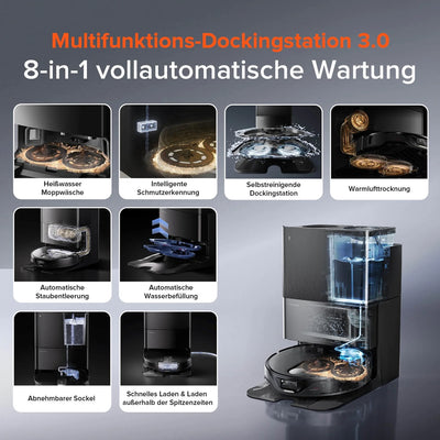 ROBOROCK Roborock Qrevo Slim Saugroboter mit Multifunktions - Dockingstation 3.0 – Saugroboter – Bild 4