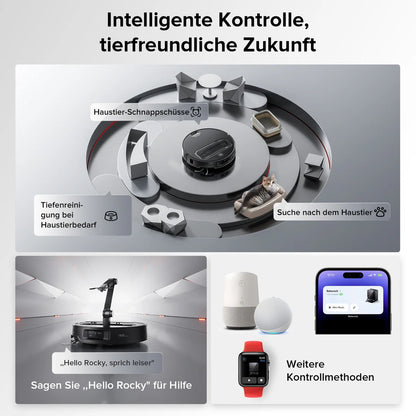 Roborock Saros Z70 Staubsaugerroboter mit mechanischem OmniGrip™ Arm B-Ware