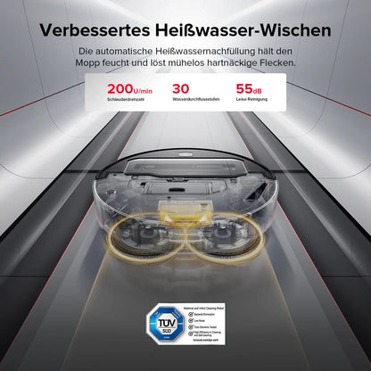 Roborock Saros Z70 Staubsaugerroboter mit mechanischem OmniGrip™ Arm B-Ware
