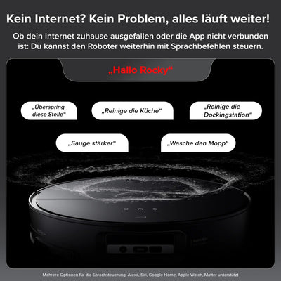 Roborock Saros 10 robot vacuum cleaner with dual anti-tangle system and dock