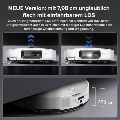 Roborock Saros 10 Saugroboter mit Dual Anti-Tangle System und Dock B-Ware