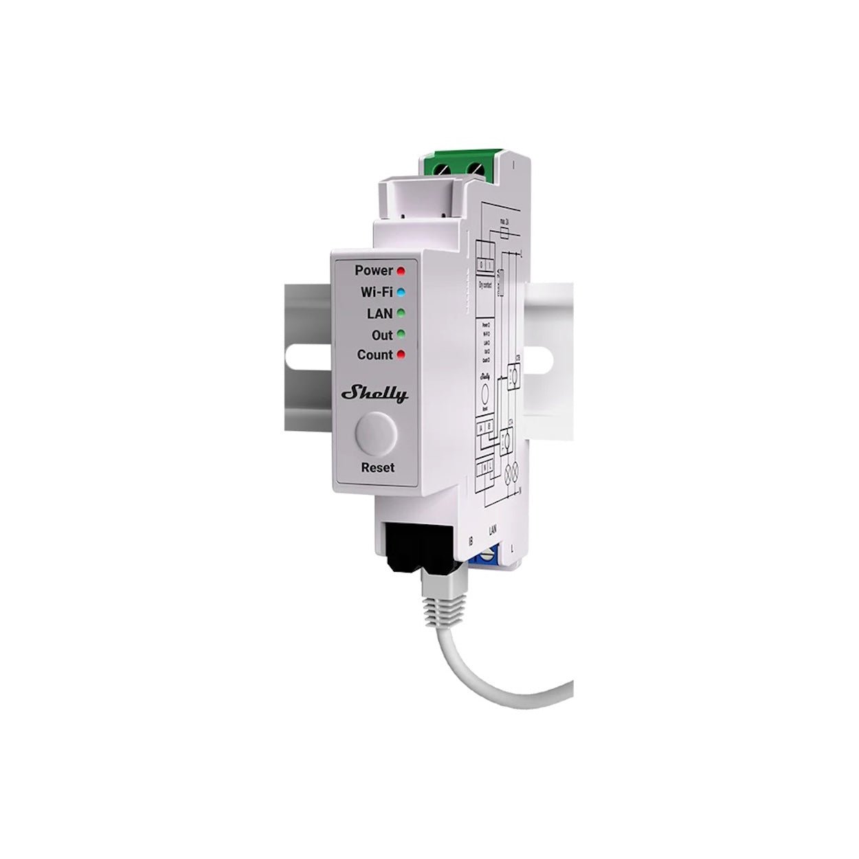 Shelly Shelly Pro EM 50A LAN - WLAN 1 - Phasen Energiemesser – – Bild 2