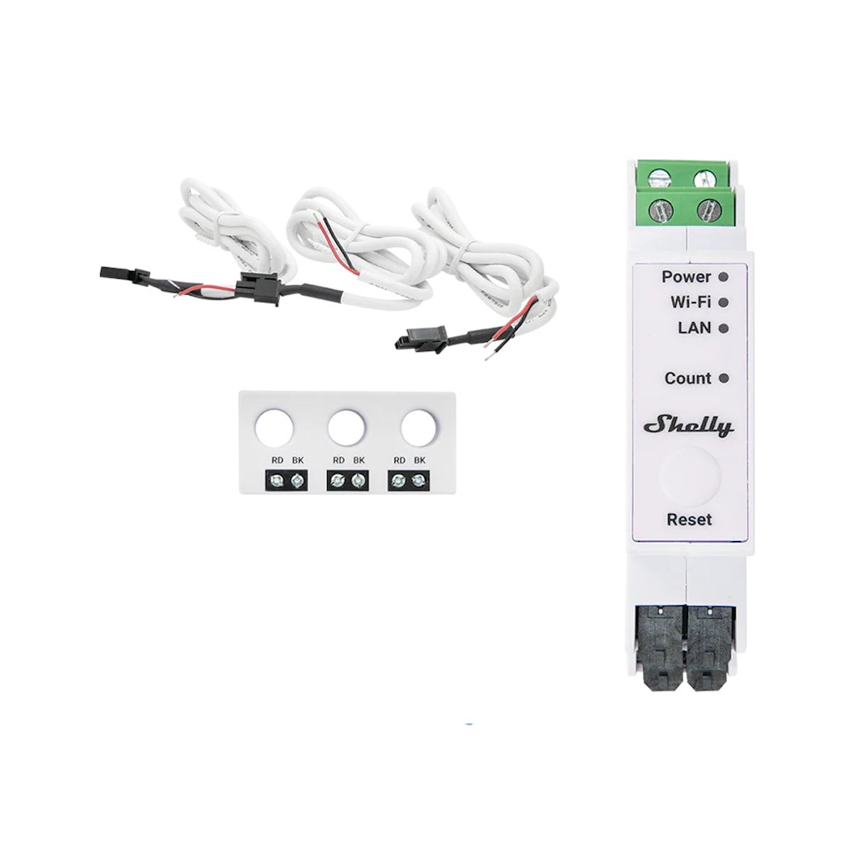 Shelly Pro 3EM 3CT63  professioneller 3-Phasen-Energiezähler