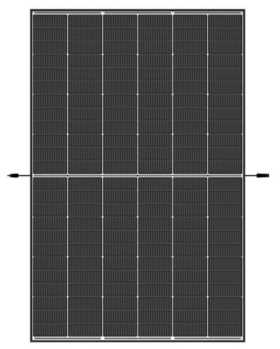 Trina Vertex S+ N-Type Dual Glass 465W - 1500V Black Frame Solar Panel