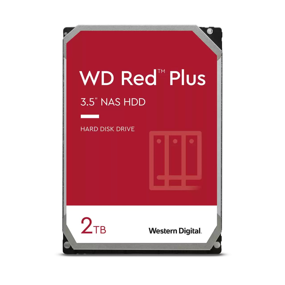 Western Digital WD Red Plus 1 - 14 TB NAS - Festplatte – – Bild 1