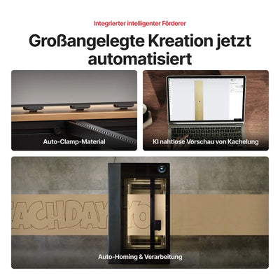 xTool P3 80W CO2-Laserschneider mit intelligenter Automatisierung