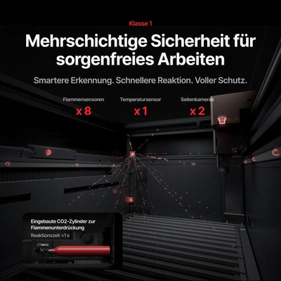 xTool P3 80W CO2-Laserschneider mit intelligenter Automatisierung
