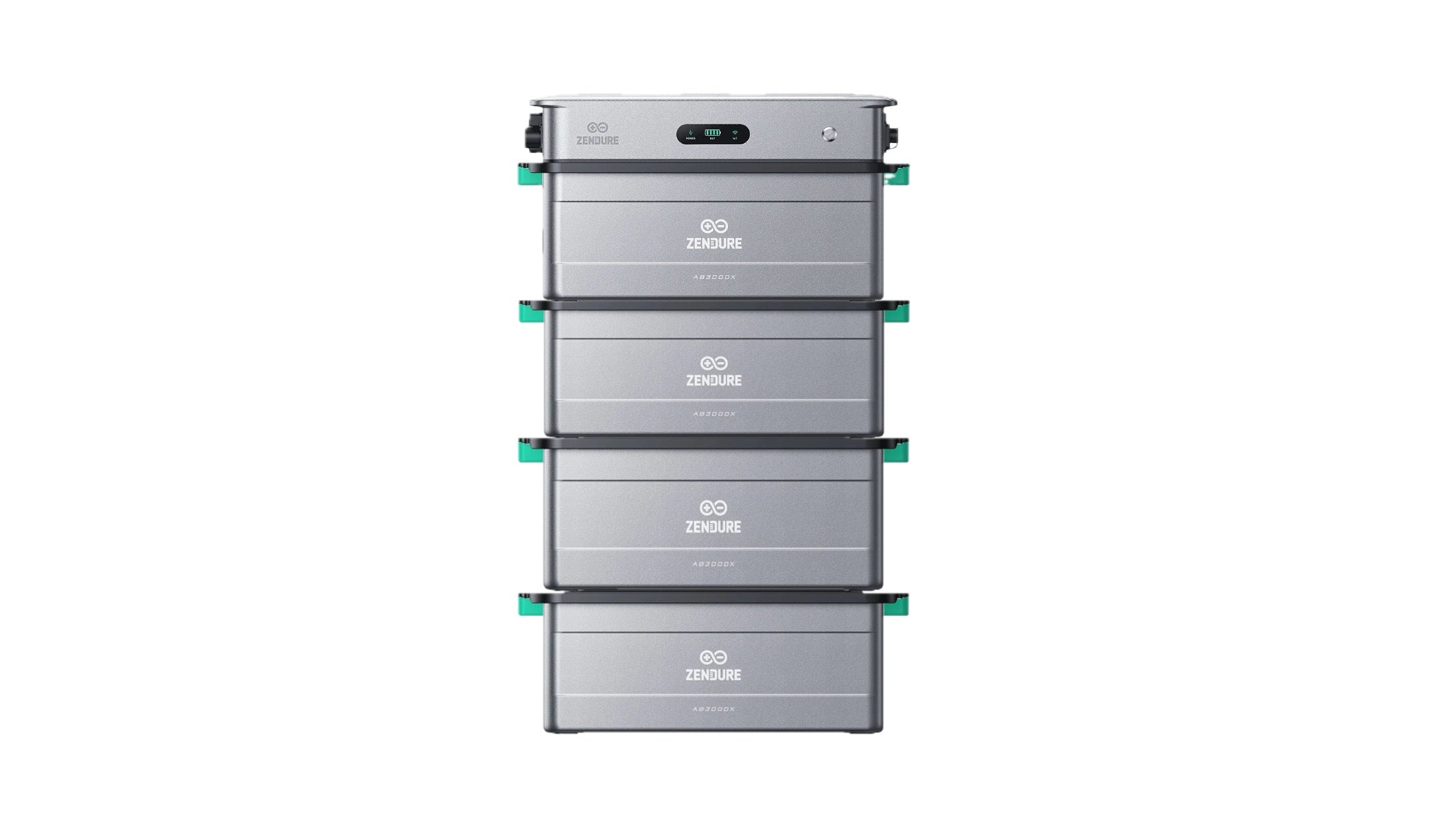 Zendure SolarFlow 2400 AC Wechselrichter mit 1-6 AB3000X Zusatzbatterien